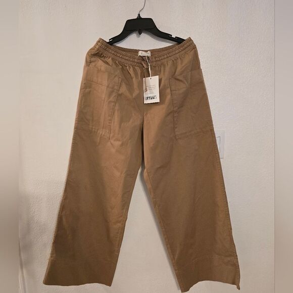 NWT Everlane The Easy Patch Pants In Tan Size Small - Picture 2 of 13